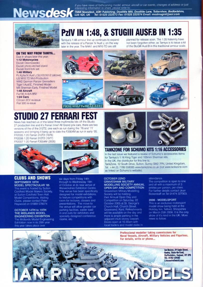 Tamiya Model Magazine 120 (2005-10)